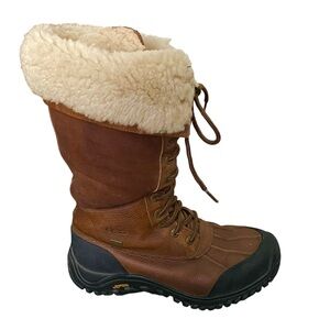 UGG Adirondack Tall Winter Boots Brown 8